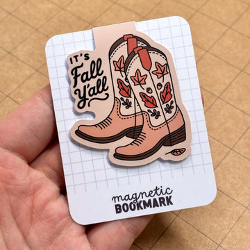 It's Fall Y'all | Magnetic Bookmark