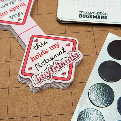 Fictional Boyfriend | Magnetic Bookmark - Stickiply