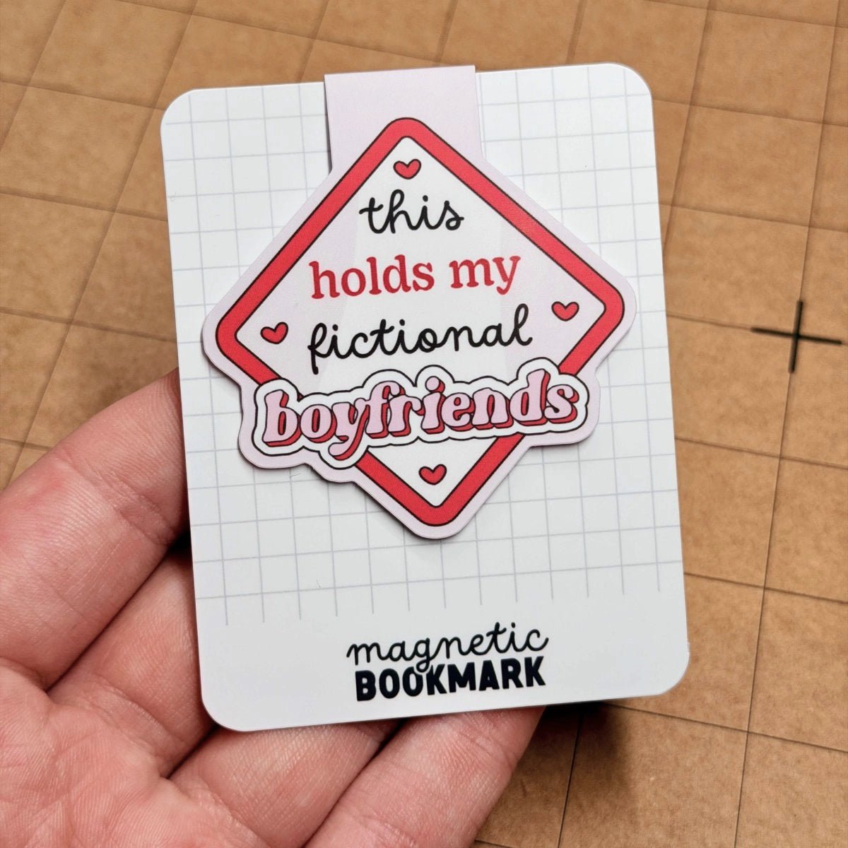 Fictional Boyfriend | Magnetic Bookmark - Stickiply