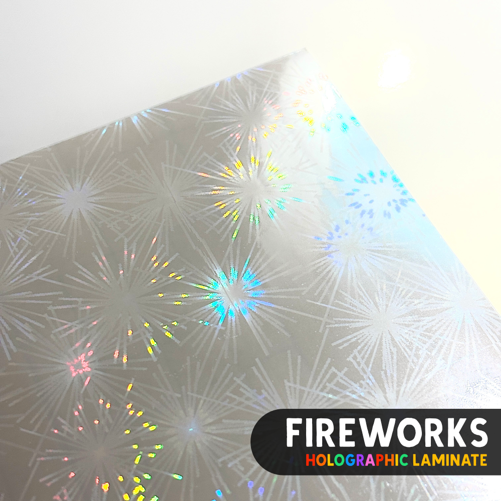 Self-Adhesive Holographic Laminate (A4) - Premium Laminate - Just £0.40!