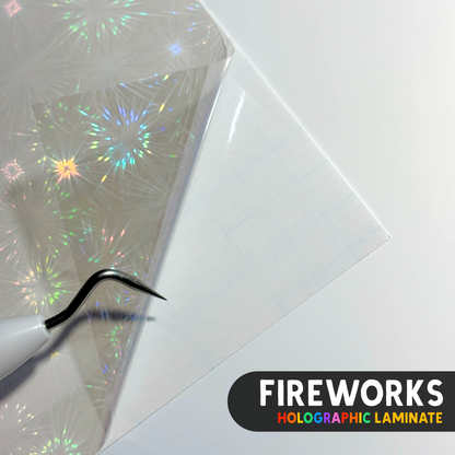 Self-Adhesive Holographic Laminate (A4) - Premium Laminate - Just £0.40!