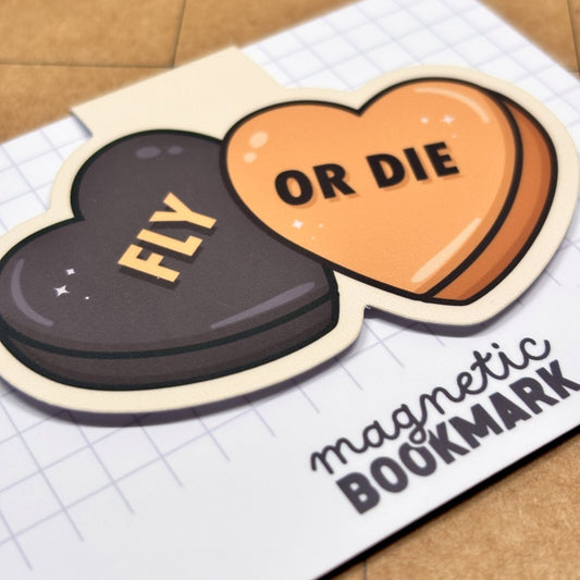 Fly or Die | Magnetic Bookmark