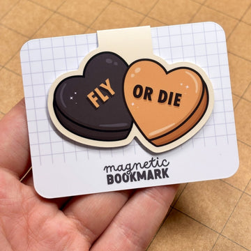 Fly or Die | Magnetic Bookmark