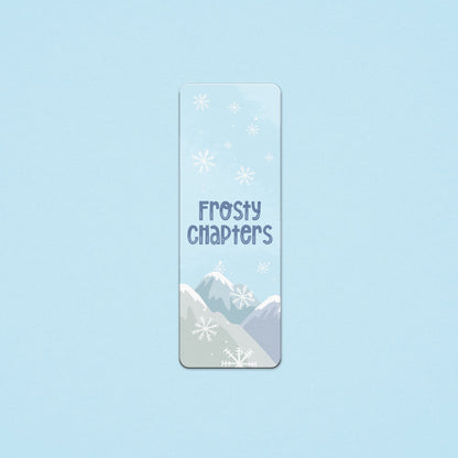 Frosty Chapters Bookmark (Winter Collection) - Premium Bookmark - Just £1.75!