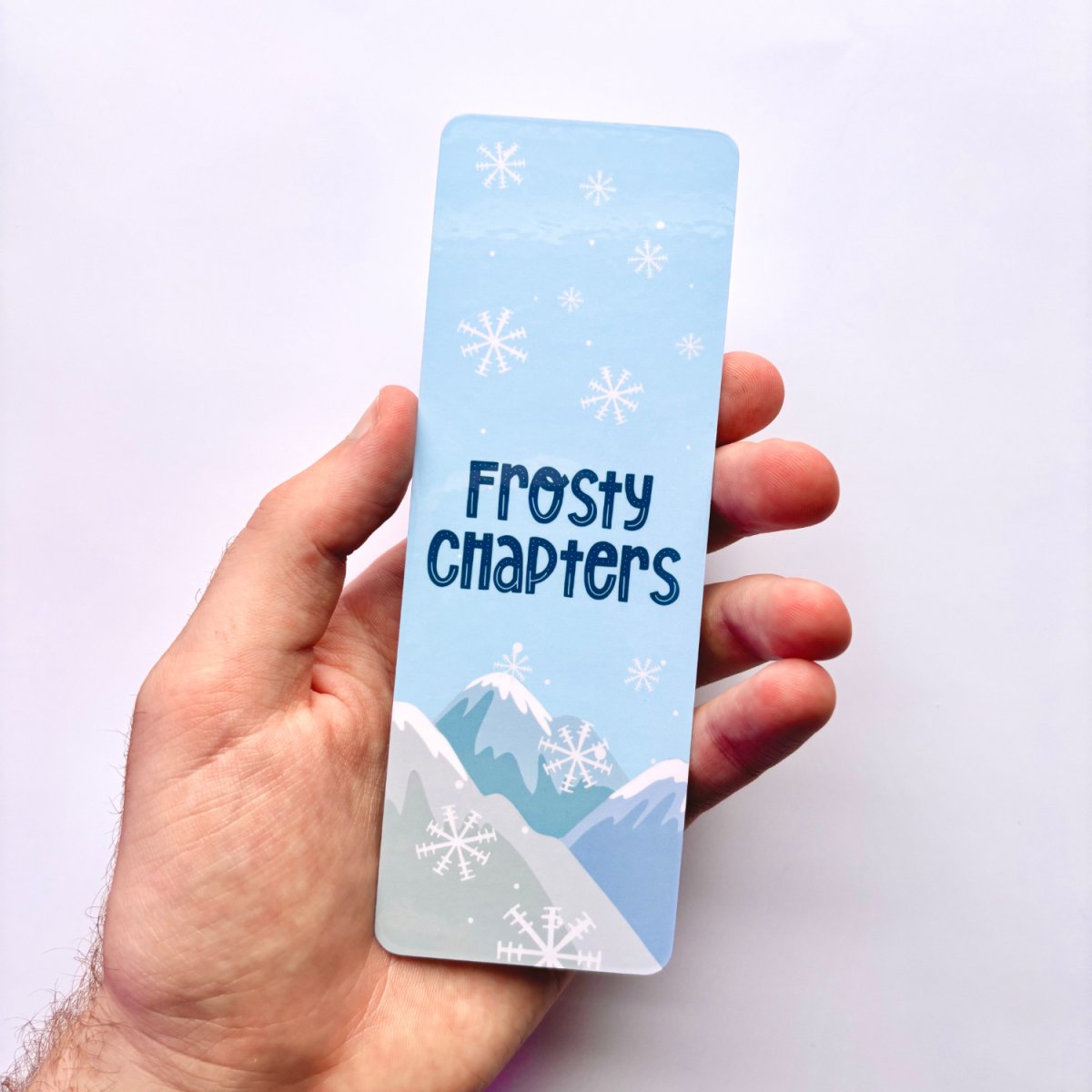 Frosty Chapters Bookmark (Winter Collection) - Premium Bookmark - Just £1.75!