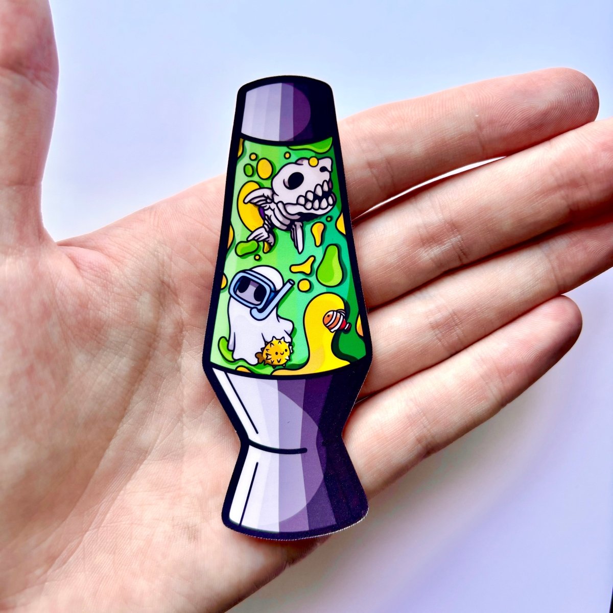 Ghost Diver Sticker - Stickiply