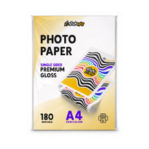 Gloss Photo Paper (180gsm) - Single Sided - A4 - Stickiply