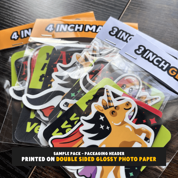 Glossy Photo Paper (180gsm) - Double Sided - Stickiply