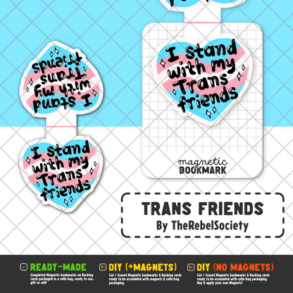 Identity & Pride | Magnetic Bookmarks - Stickiply