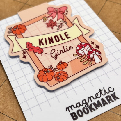 Kindle Girlie | Magnetic Bookmark - Stickiply