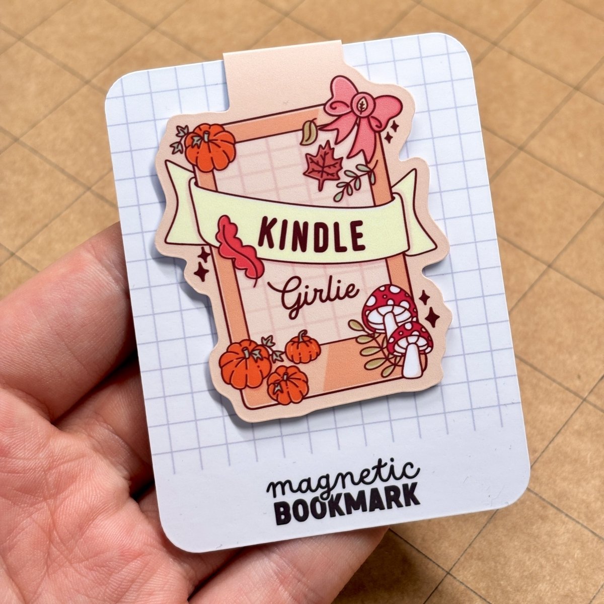 Kindle Girlie | Magnetic Bookmark - Stickiply