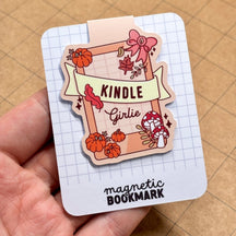 Kindle Girlie | Magnetisches Lesezeichen - Stickiply