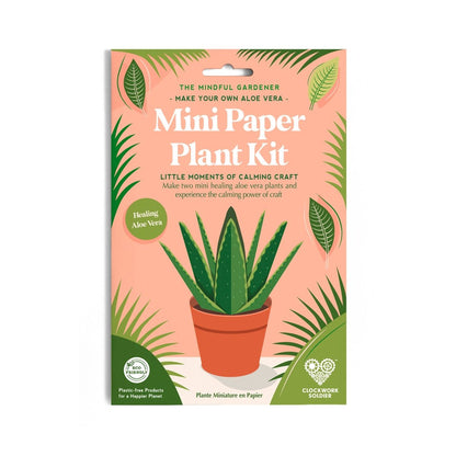 Make Your Own Healing Aloe Vera Paper Plant - Stickiply