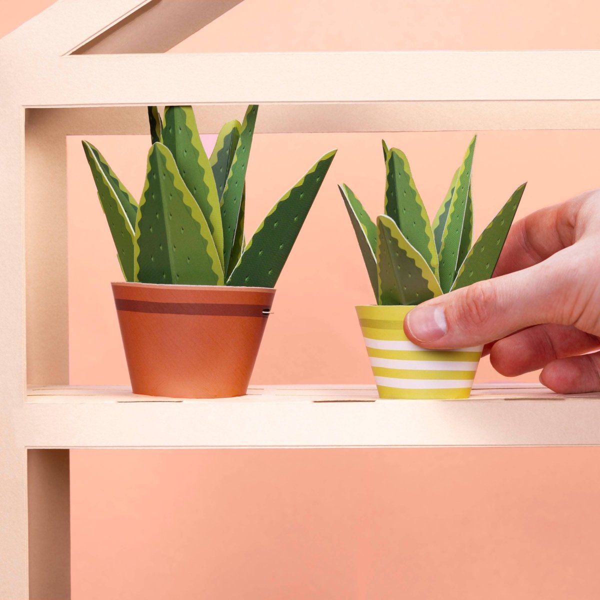 Make Your Own Healing Aloe Vera Paper Plant - Stickiply