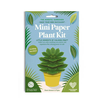 Make Your Own Soothing Succulent Paper Plant - Stickiply