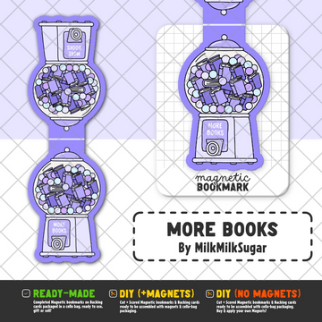 More Books | Magnetic Bookmark