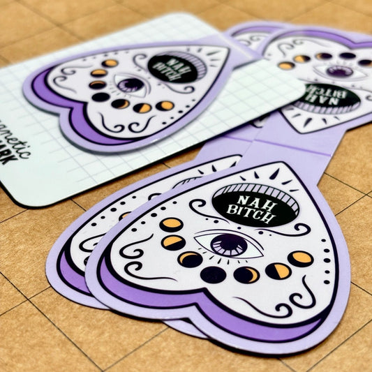 Nah Bitch | Magnetic Bookmark - Stickiply