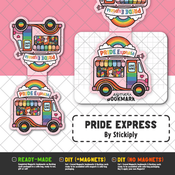 Pride Express | Magnetic Bookmark