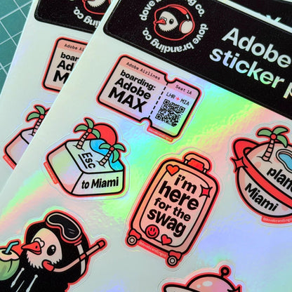 Printable Vinyl Sticker Paper | Clear (Holographic) - Stickiply
