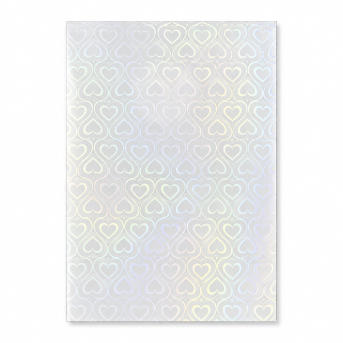 Printable Vinyl Sticker Paper | Clear (Holographic) - Stickiply