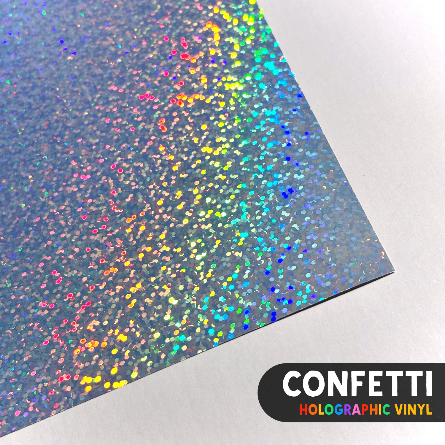 Printable Vinyl Sticker Paper | Holographic (A4) - Stickiply