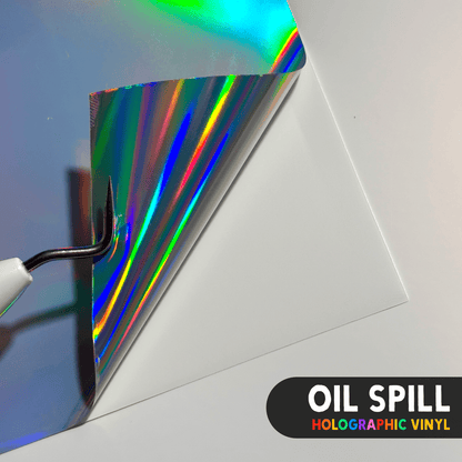 Printable Vinyl Sticker Paper | Holographic (A4) - Stickiply