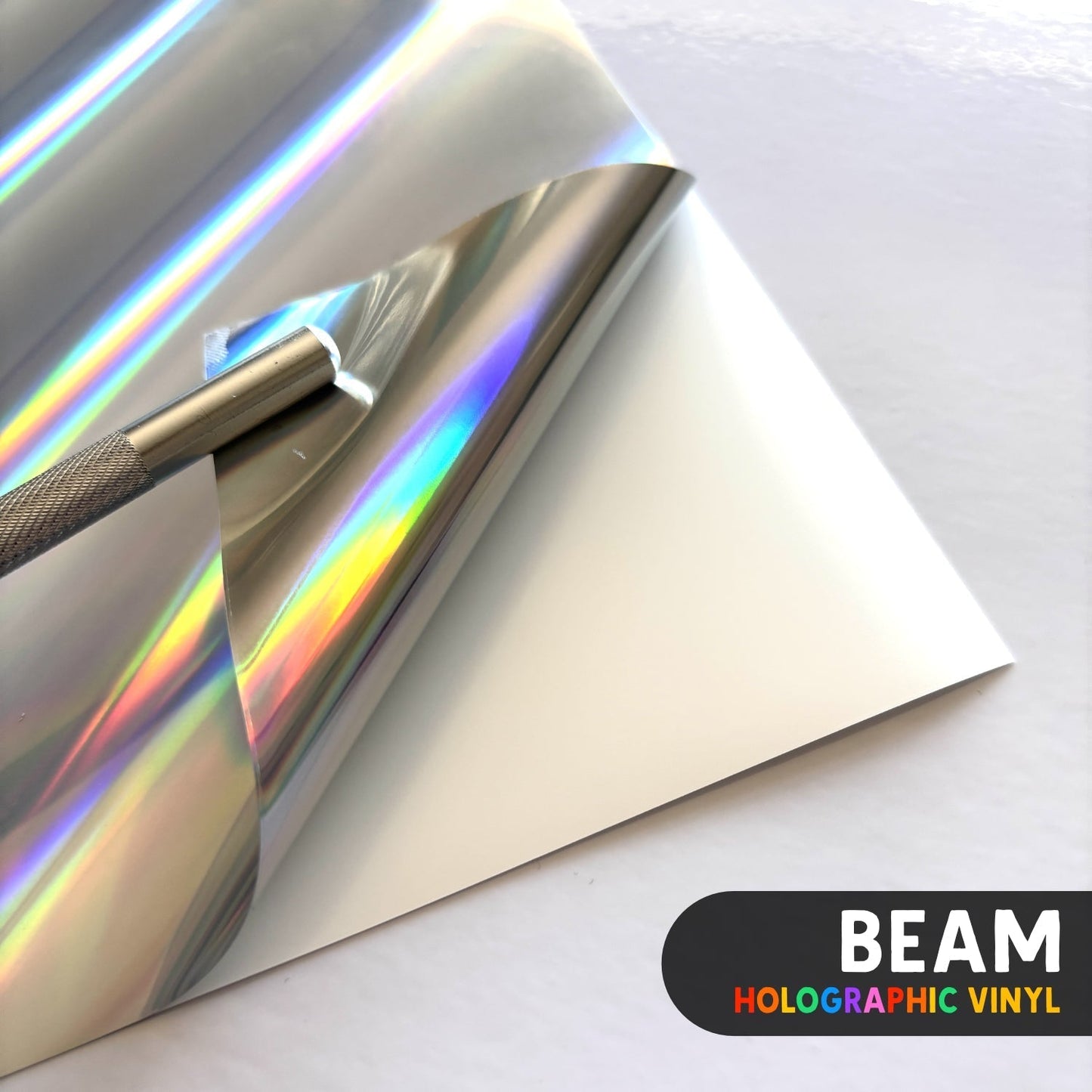 Printable Vinyl Sticker Paper | Holographic (A4) - Stickiply