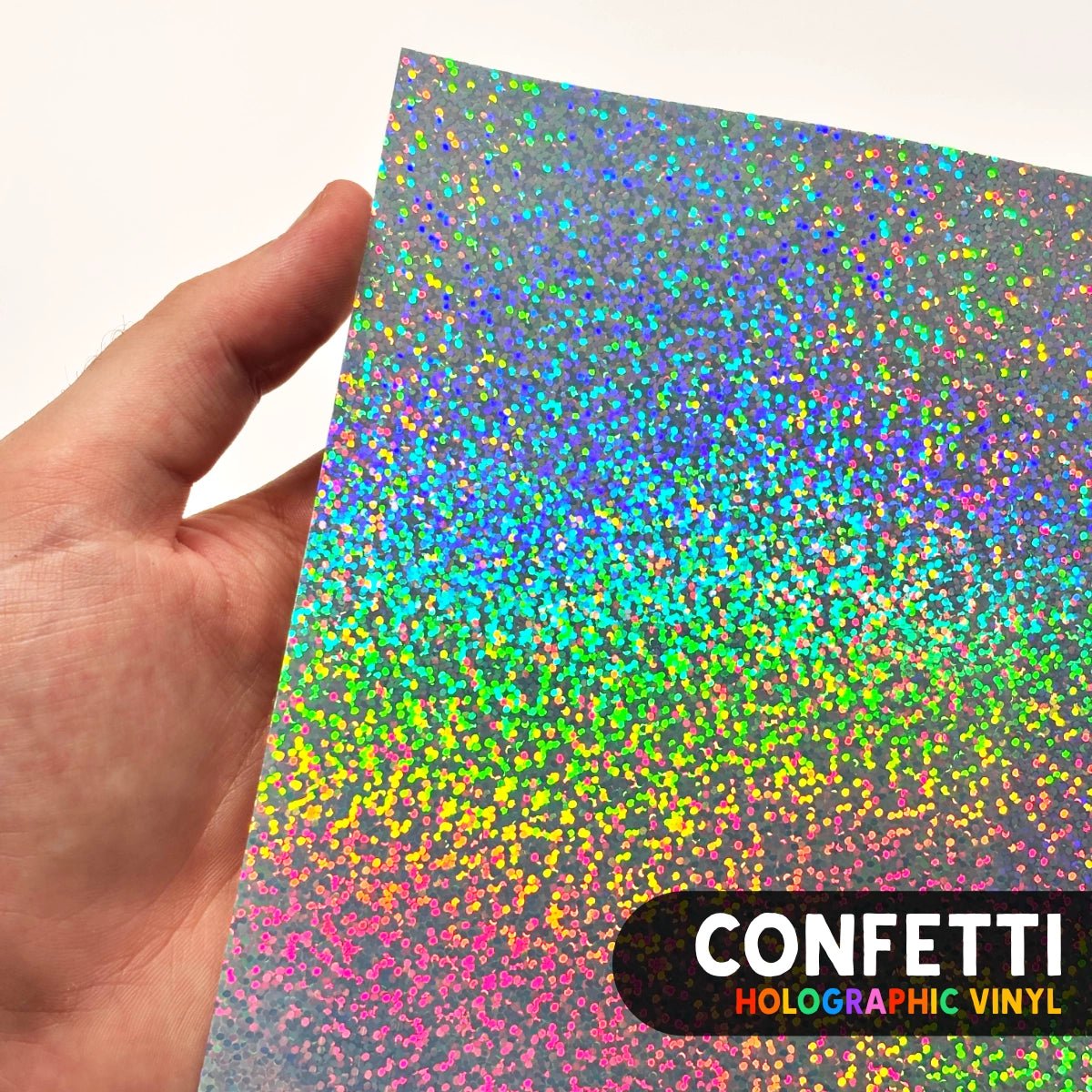 Printable Vinyl Sticker Paper | Holographic (A4) - Stickiply