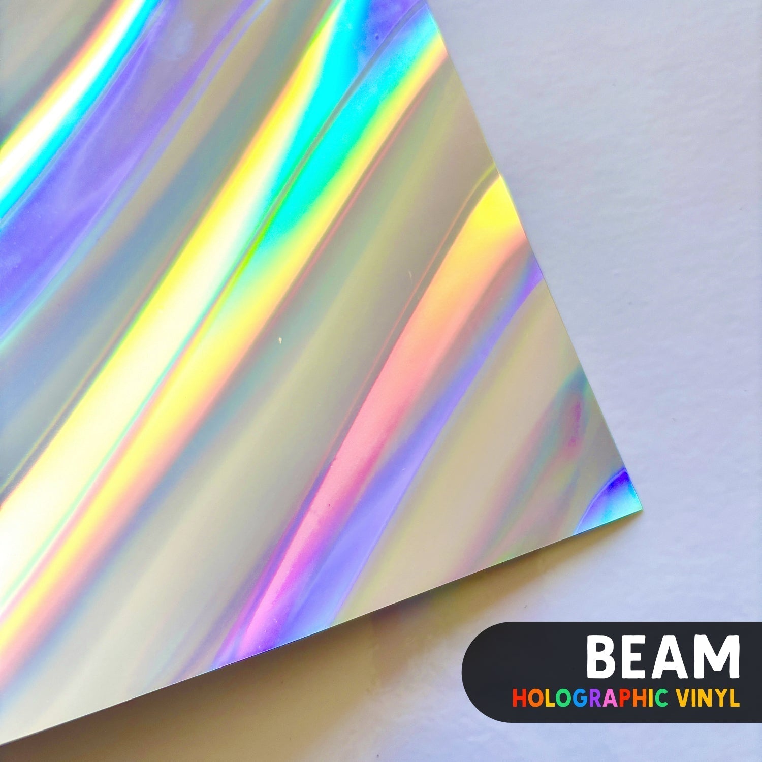 Printable Vinyl Sticker Paper | Holographic (A4) - Stickiply