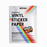 Printable Vinyl Sticker Paper | Holographic (A4)