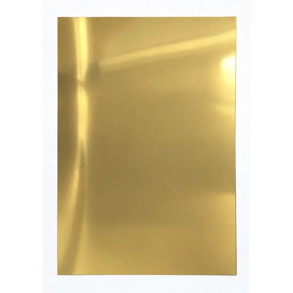 Printable Vinyl Sticker Paper | Metallic Gold (A4) - Stickiply