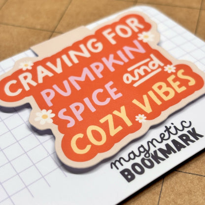 Pumpkin Spice | Magnetic Bookmark - Stickiply