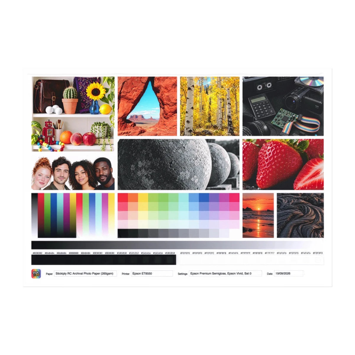 RC Archival Photo Paper (265gsm) – Single Sided - A4 - Stickiply