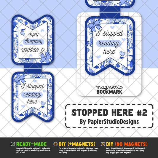 Reading Status | Magnetic Bookmarks - Stickiply