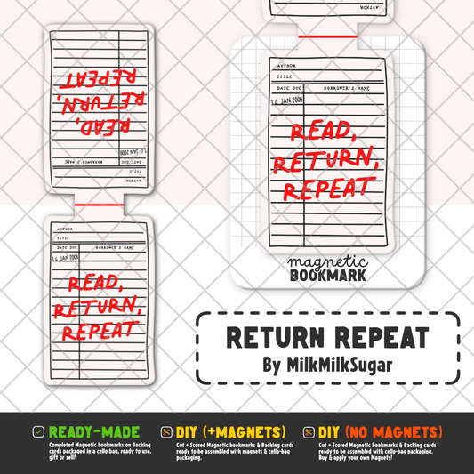 Reading Status | Magnetic Bookmarks - Stickiply