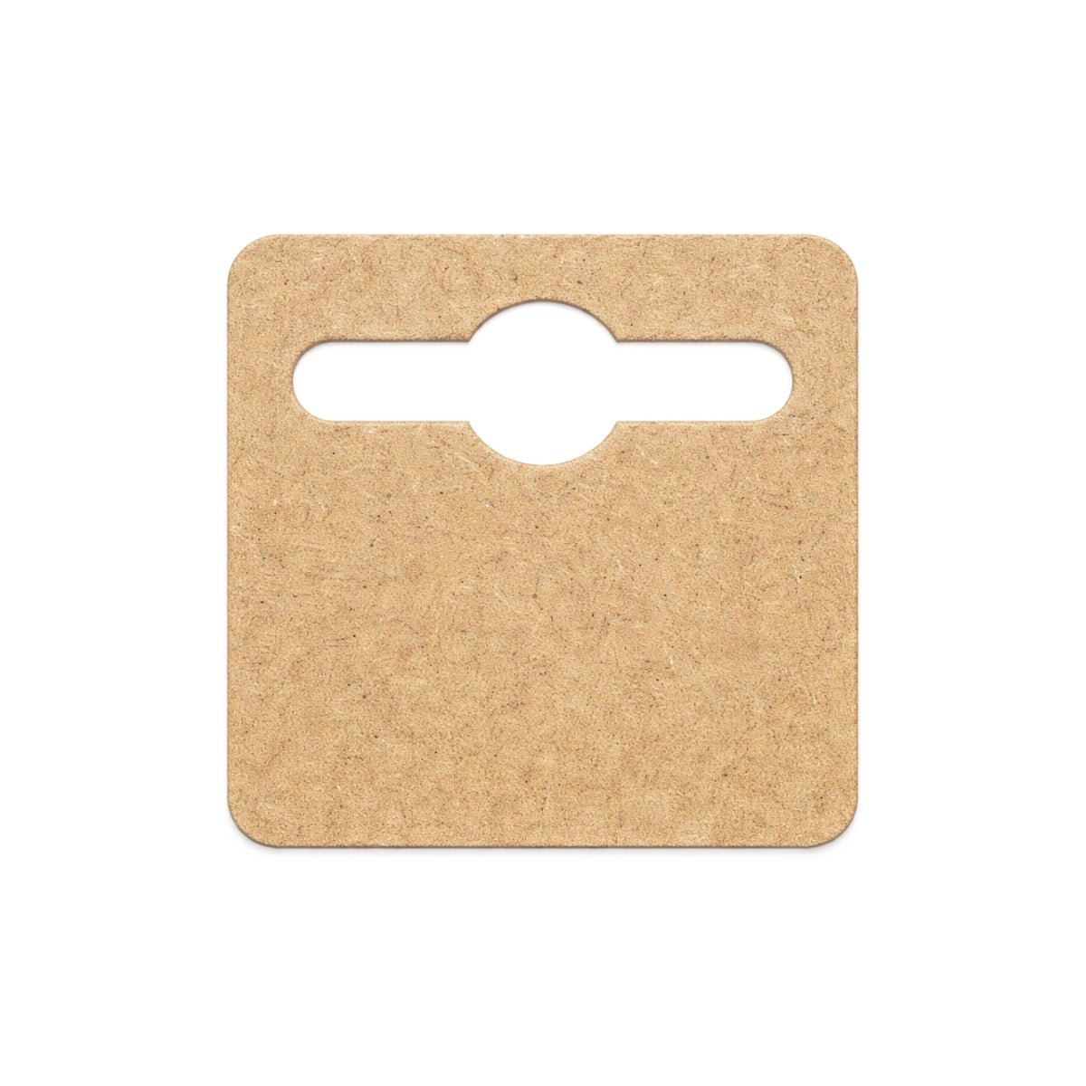 Recyclable Kraft Euro Slot Hang Tabs - Stickiply