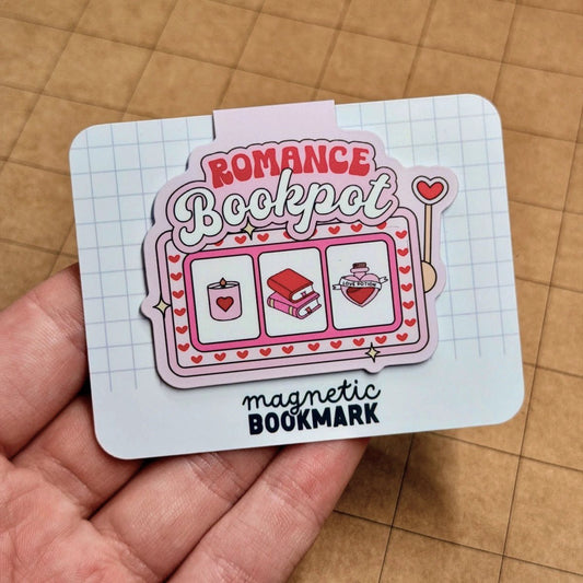 Romance Bookpot | Magnetic Bookmark - Stickiply