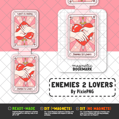 Romance | Magnetic Bookmarks - Stickiply