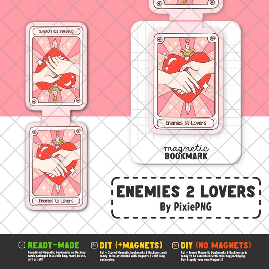 Romance | Magnetic Bookmarks - Stickiply