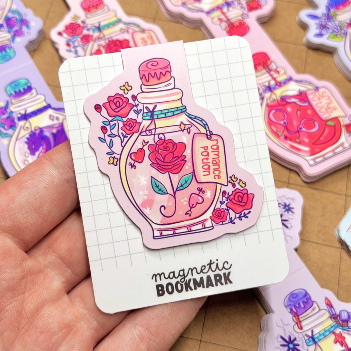 Romance Potion | Magnetic Bookmark - Stickiply