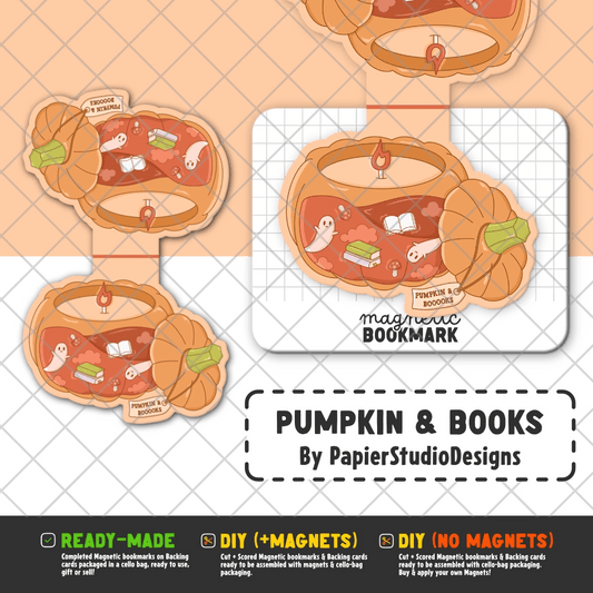 Seasonal Vibes | Magnetic Bookmarks - Stickiply