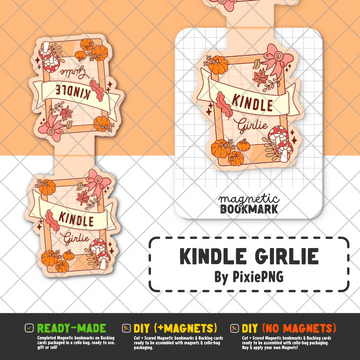 Kindle Girlie | Magnetic Bookmark