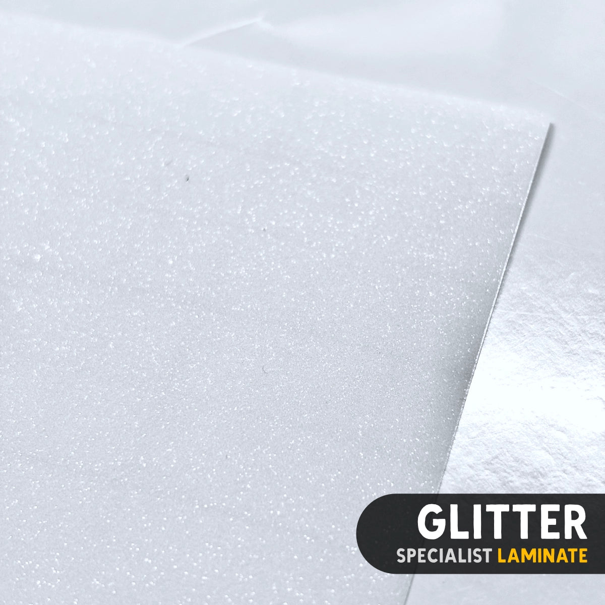 Self - Adhesive Glitter Laminate (A4) - Stickiply