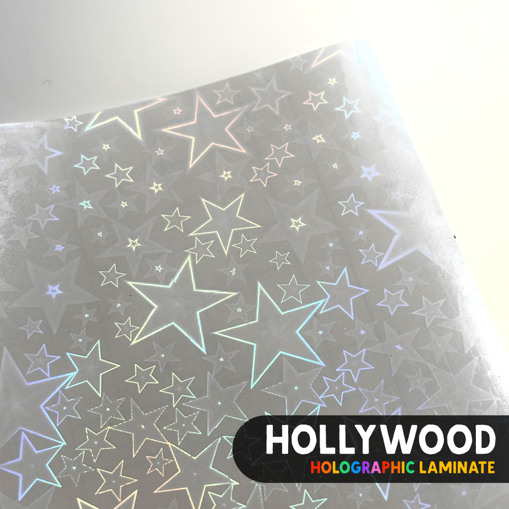 Self - Adhesive Holographic Laminates (A4) - Stickiply