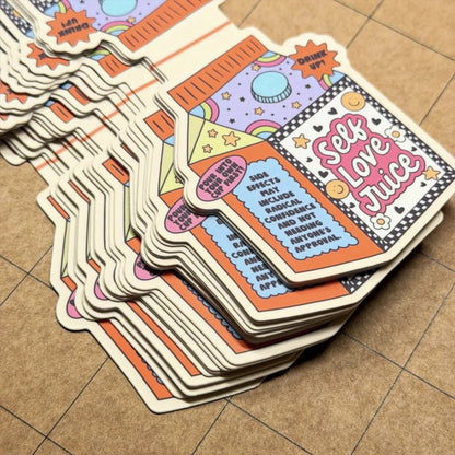 Self Love Juice | Magnetic Bookmark - Stickiply