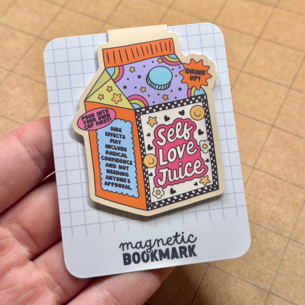 Self Love Juice | Magnetic Bookmark - Stickiply