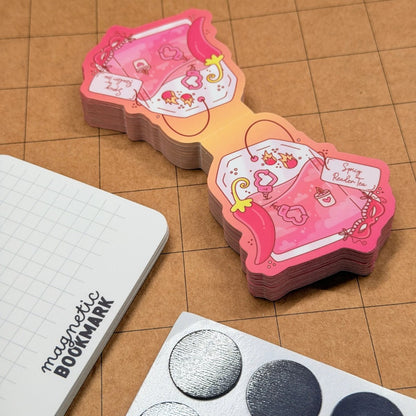 Spicy Reader Tea | Magnetic Bookmark - Stickiply