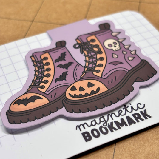 Spooky Boots | Magnetic Bookmark