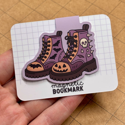 Spooky Boots | Magnetic Bookmark