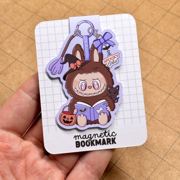 Spooky Labubu | Magnetic Bookmark